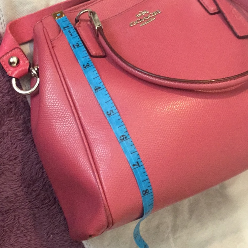 Coach Pink Satchel Bag - Picture 15 of 16